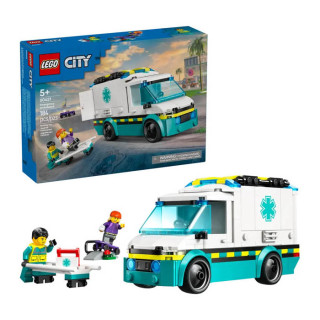 Igračka Lego kocke City Emergency Ambulance 5+