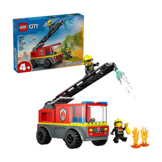 Igračka Lego kocke City Fire Ladder Truck 4+