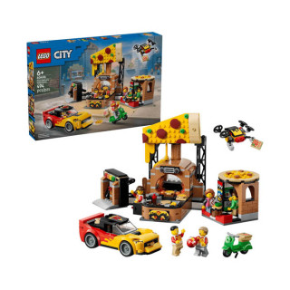 Igračka Lego kocke City Pizza Delivery Experience with Vehicles 6+