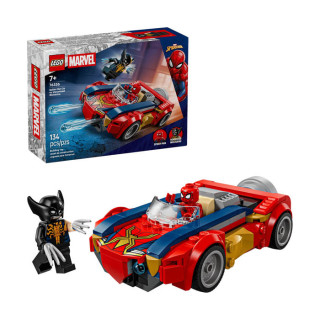 Igračka Lego kocke Marvel Spider-Man Car vs. Venomized Wolverine 7+