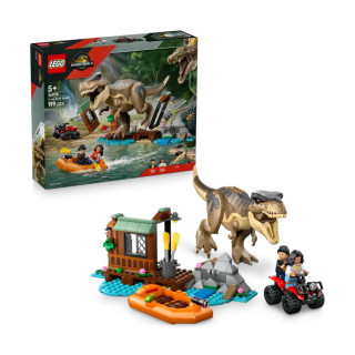 Igračka Lego kocke Jurassic World T. rex River Escape 5+