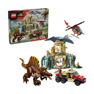 Igračka Lego kocke Jurassic World Spinosaurus & Quetzalcoatlus Air Mission 8+