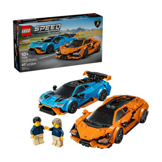 Igračka Lego kocke Speed Champions Lamborghini Revuelto & Huracán STO 10+