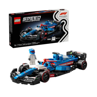 Igračka Lego kocke Speed Champions Visa Cash App RB VCARB 01 F1 Race Car 18+
