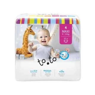 Toto baby pelene Maxi 9-14kg 31 komad