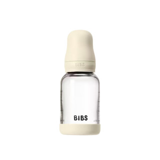 Flašica 120 ml Ivory  - spori protok - staklena kaučuk