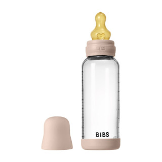 Flašica 240ml Blush -srednji protok- staklena kaučuk
