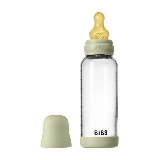 Flašica 240ml Sage -srednji protok- staklena kaučuk