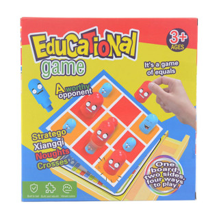 Igračka 4-u-1 dječije društvene i puzzle igre (porodični set)