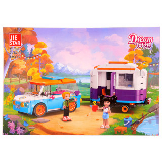 Kockice auto sa prikolicom 276 kom
