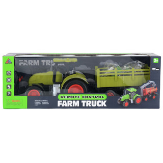 Igračka traktor sa prikolicom na daljinsko upralvjanje