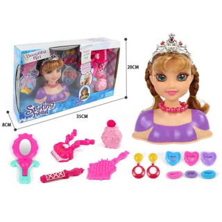 Frizerski set sa lutkicom i dodacima