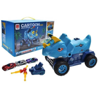 Igracka dino traka Triceratops izbacivac auta