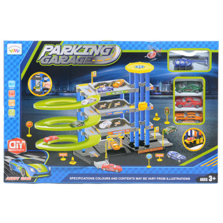 Igračka parking garaža sa automobilima