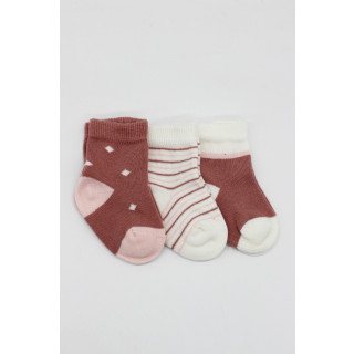 Čarapice za bebe BiStyle 3/1,roze,00-03