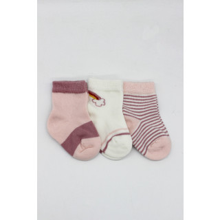 Čarapice za bebe BiStyle 3/1,roze,00-03