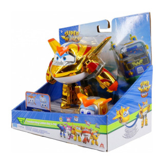 Igračka Super Wings super pet transforming Golden Boy and pet