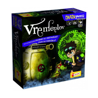 Društvena igra SR Crazy Games -Vremeplov Lisciani RS80700