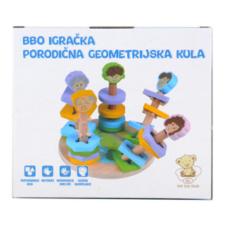 Bbo igračka porodična geometrijska kula