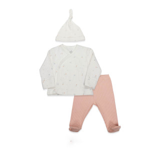 Bebi set BiStyle, 56cm.,bež/roza