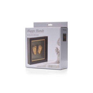 Set za otisak ruke/noge bebe (3D ram) Bronze