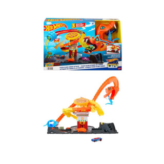 Hot Wheels City Snake & Pizza Shop