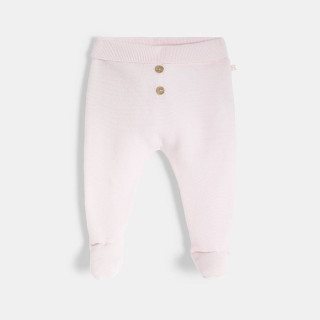 Pletene pantalonice sa stopicama za novorođenče
