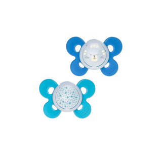 Varalica physio silikon 16-36m+ 2/1 0%bpa plava comfort