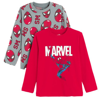 Majica za dječake dugih rukava  Spider-man - set  2 kom.