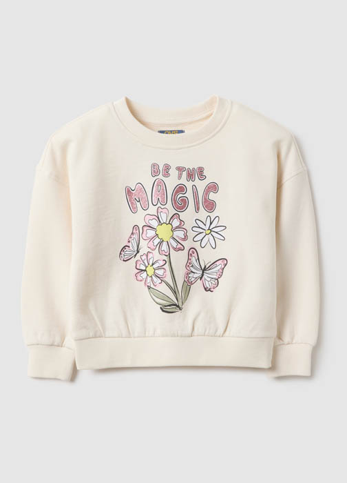 Dukserica klasičnog kroja sa printom