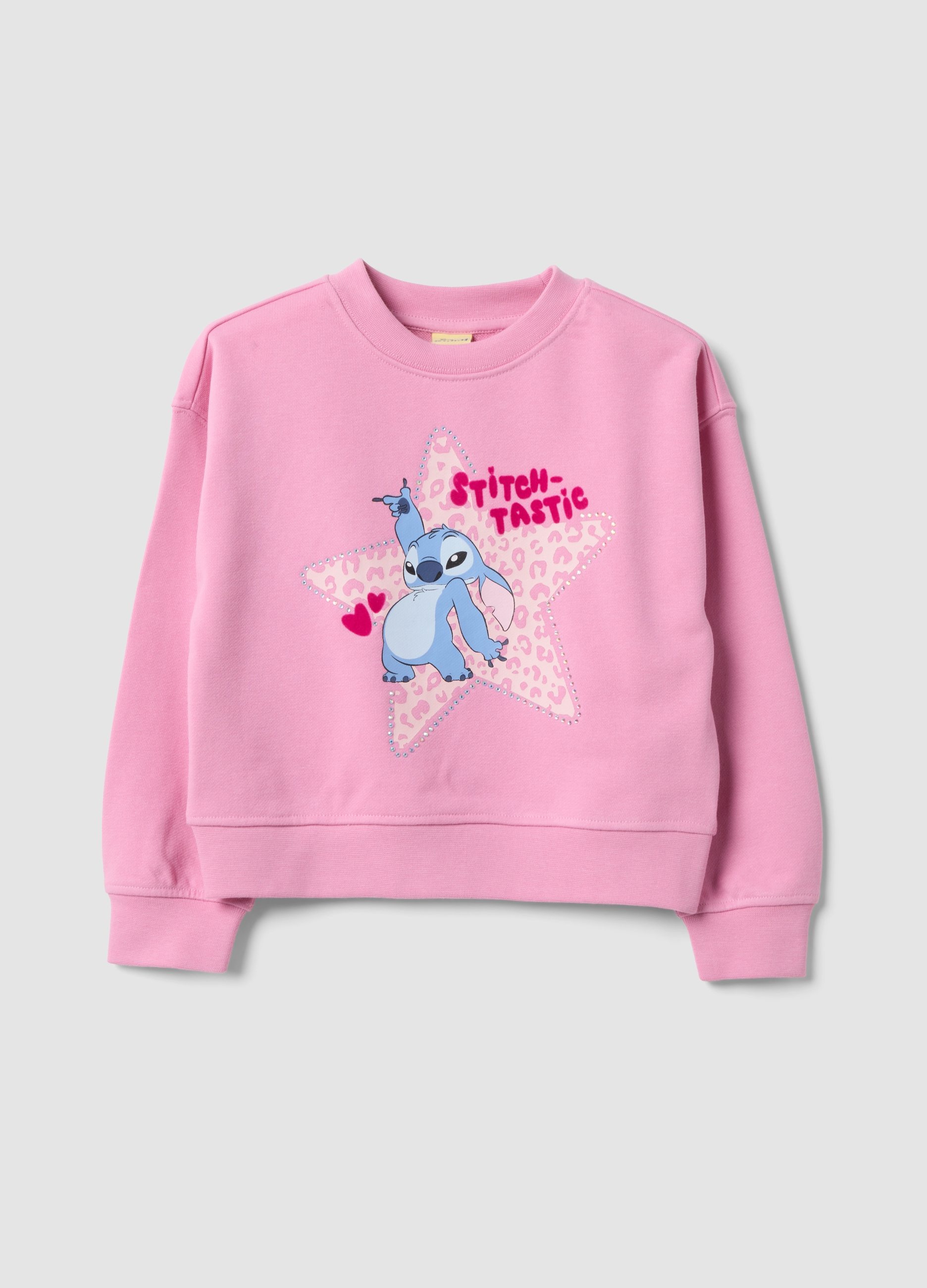 Duks od mješavine pamuka sa Lilo & Stitch printom
