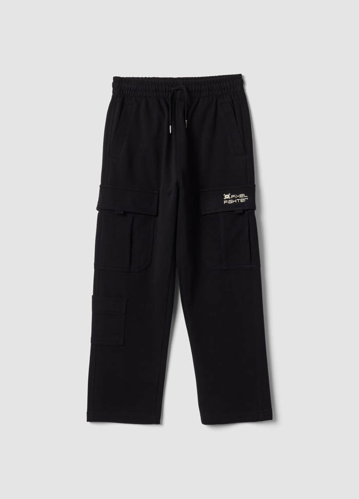Oversite cargo pantalone sa elastičnim strukom