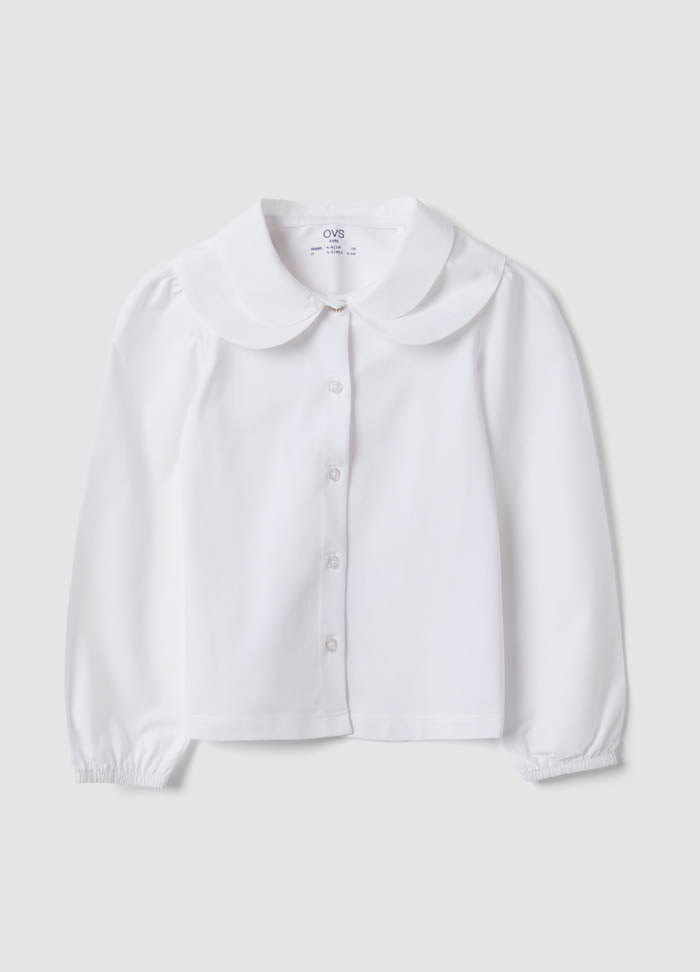 Bluza sa okruglim okovratnikom