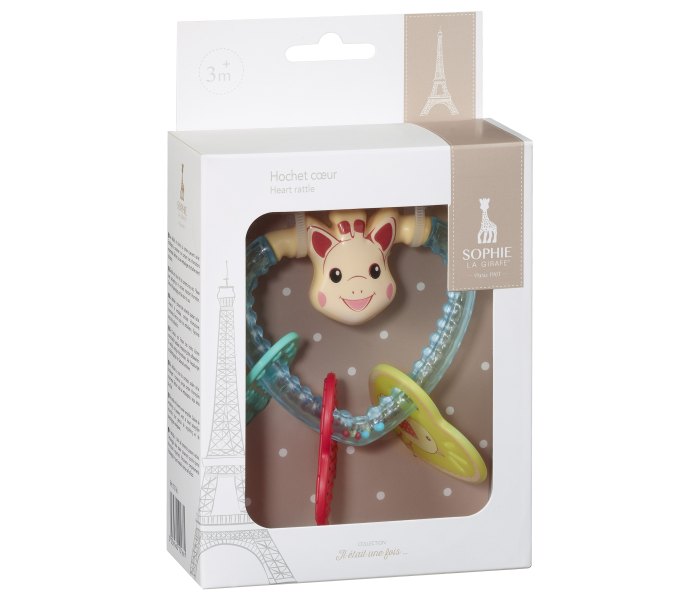 Sophie la girafe glodalica srce