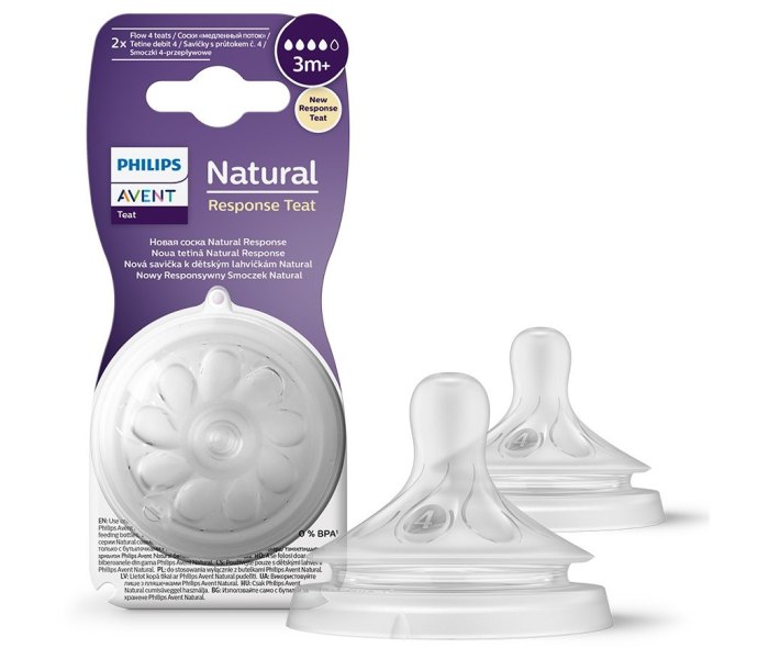Cucla Philips Avent Natural Response broj 4, 3mj.+ silikon