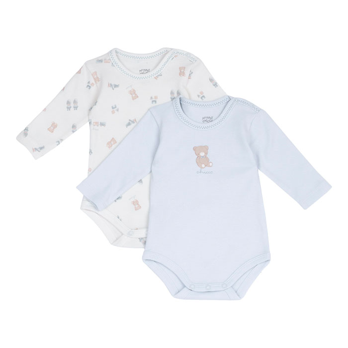 Bodi dugih rukava - set 2 kom