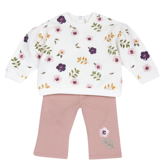 Komplet za bebe djevojčice -  dukserica i pantalone