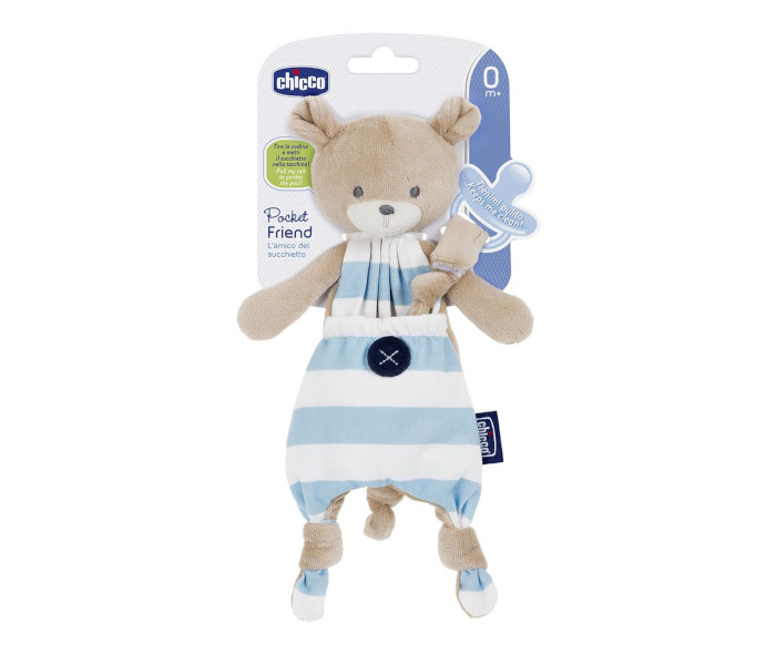 Plišani drzač za varalicu 0+ plavi