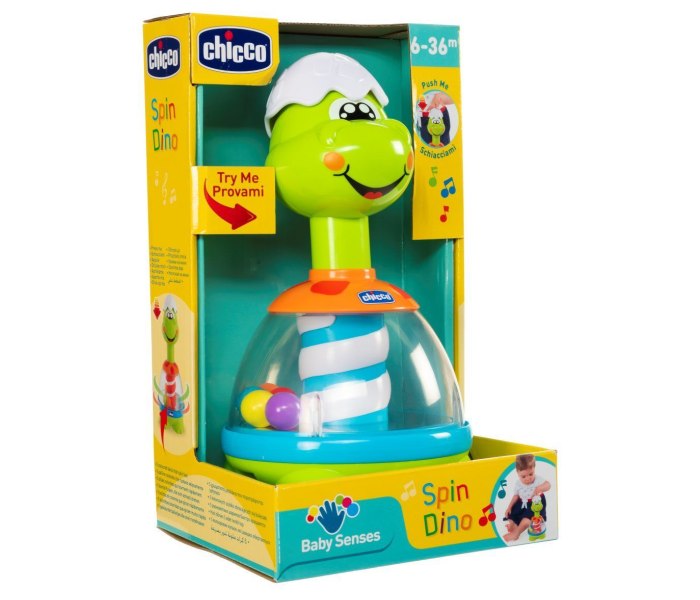 Zvecka na potisak dino 6-36m