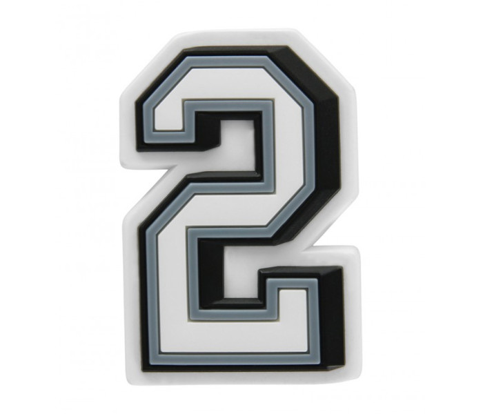 Crocs ukras Jibbitz / ukras Jibbitz B&W broj 2