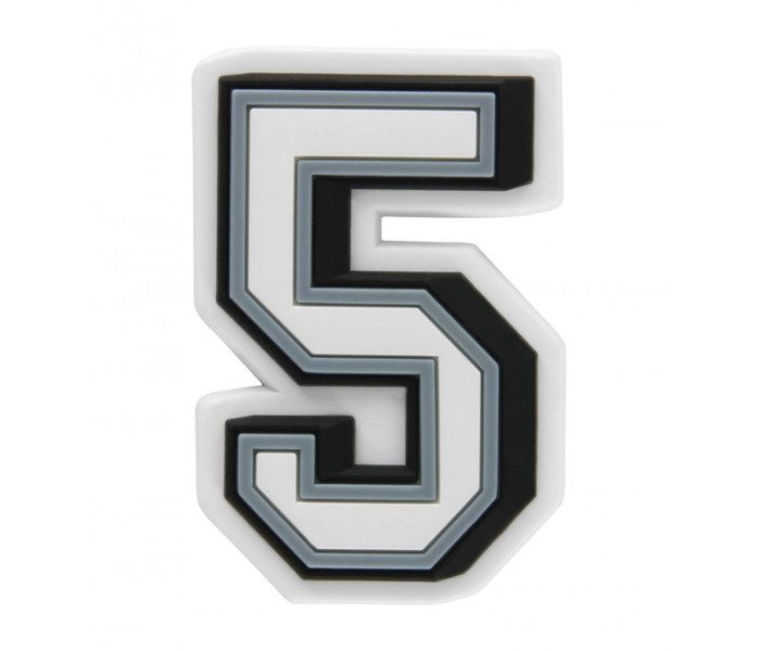 Crocs ukras Jibbitz / ukras Jibbitz B&W broj 5