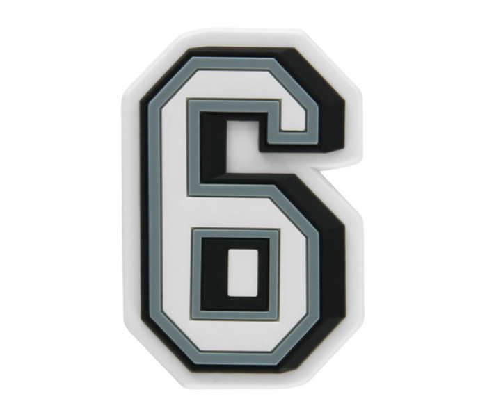 Crocs ukras Jibbitz / ukras Jibbitz B&W broj 6