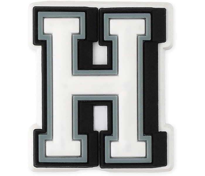 Crocs ukras Jibbitz slovo H