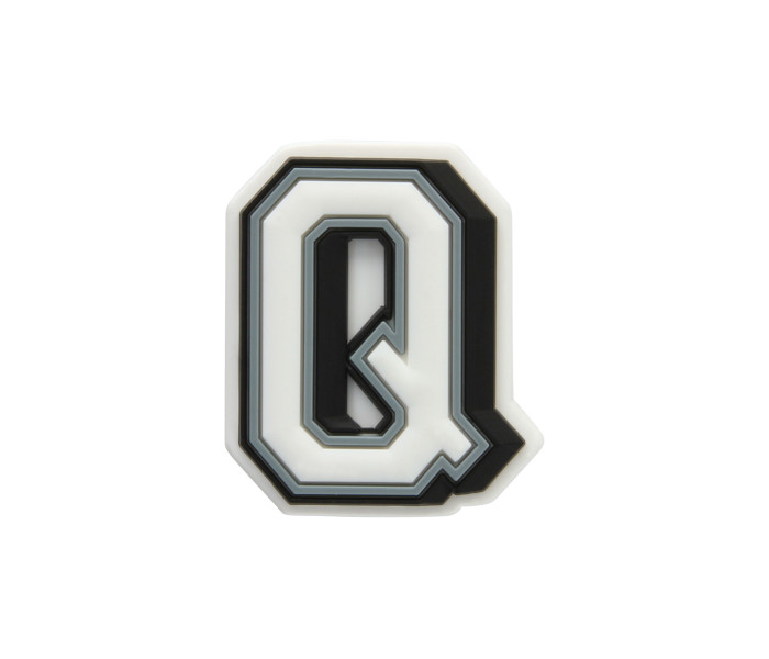 Crocs ukras Jibbitz slovo Q