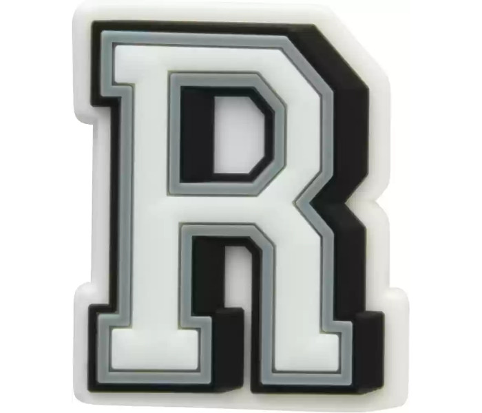 Crocs ukras Jibbitz slovo R