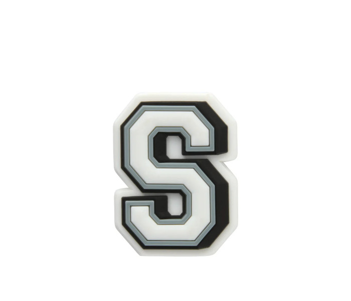 Crocs ukras Jibbitz slovo S