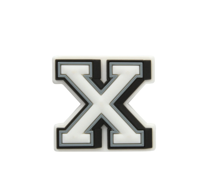 Crocs ukras Jibbitz slovo X