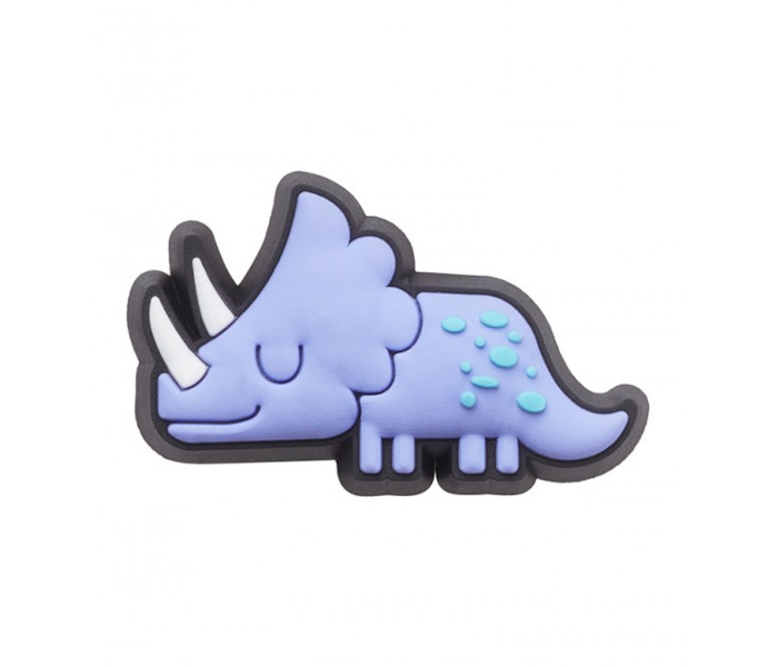 Crocs ukras Jibbitz / Purple Dino