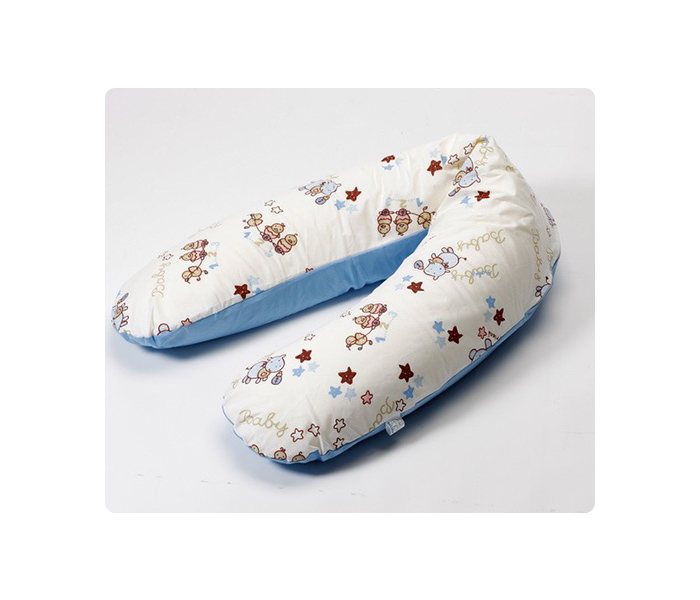 Beluga jastuk za trudnice i dojenje - plavi