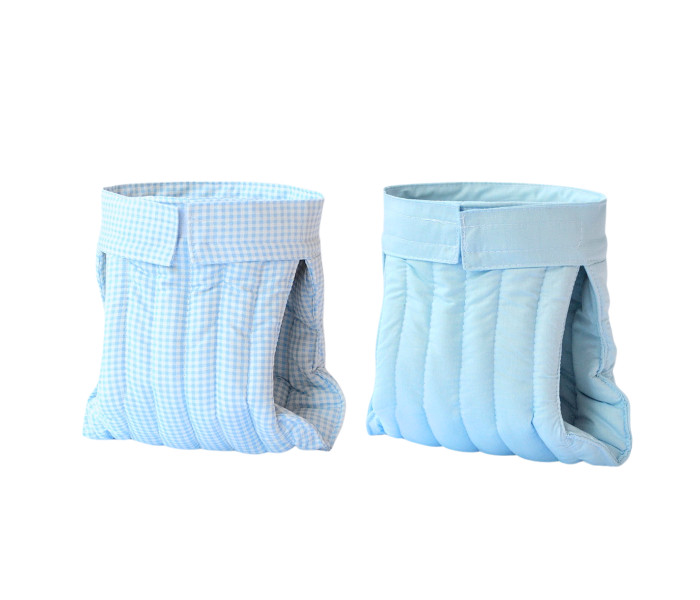 Beluga pelena za siroki povoj - plava